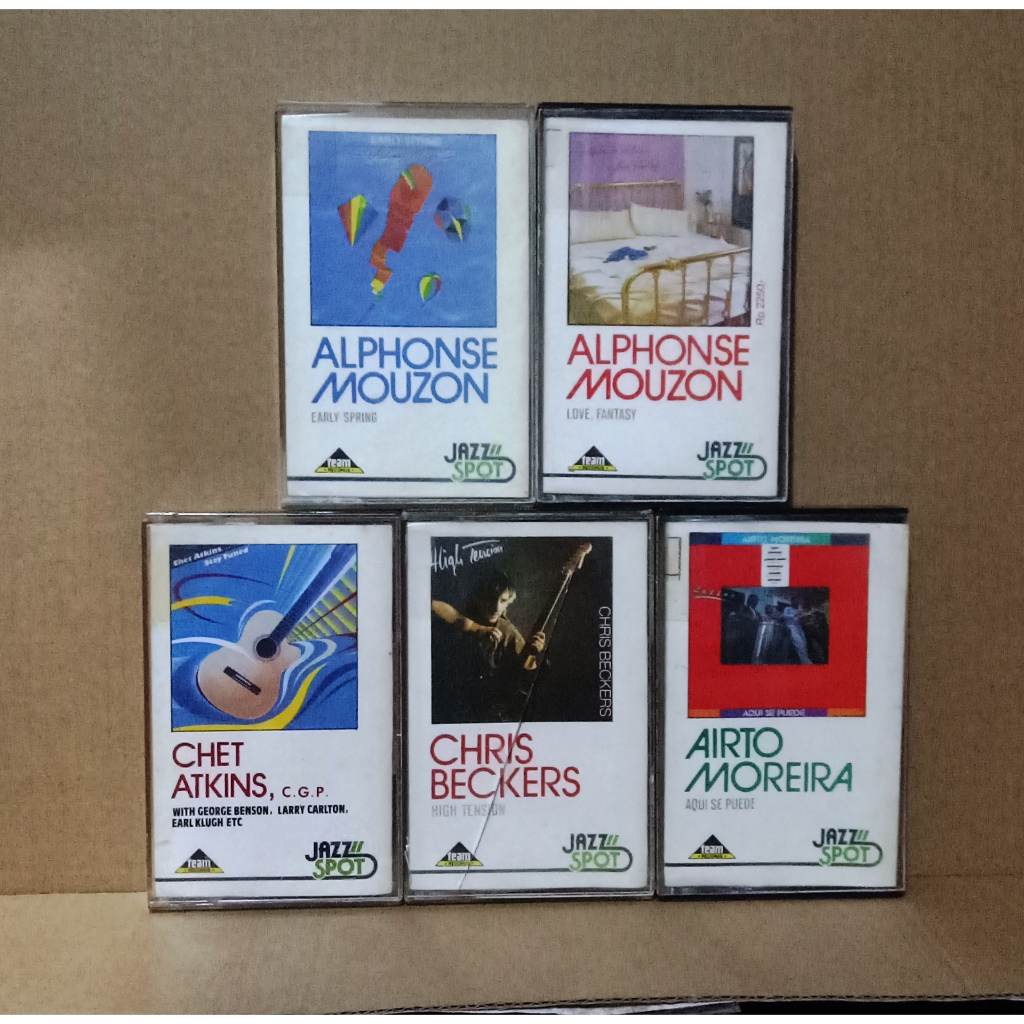 OBRAL KASET JAZZ BARAT - JAZZ SPOT SERIES - PAKET 24 KASET