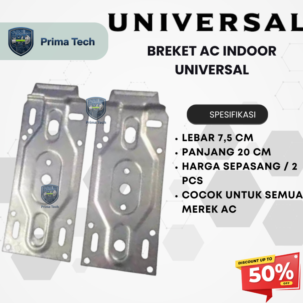 Breket Universal Bracket Indoor AC Bracket Indoor Multi | Sparepart AC