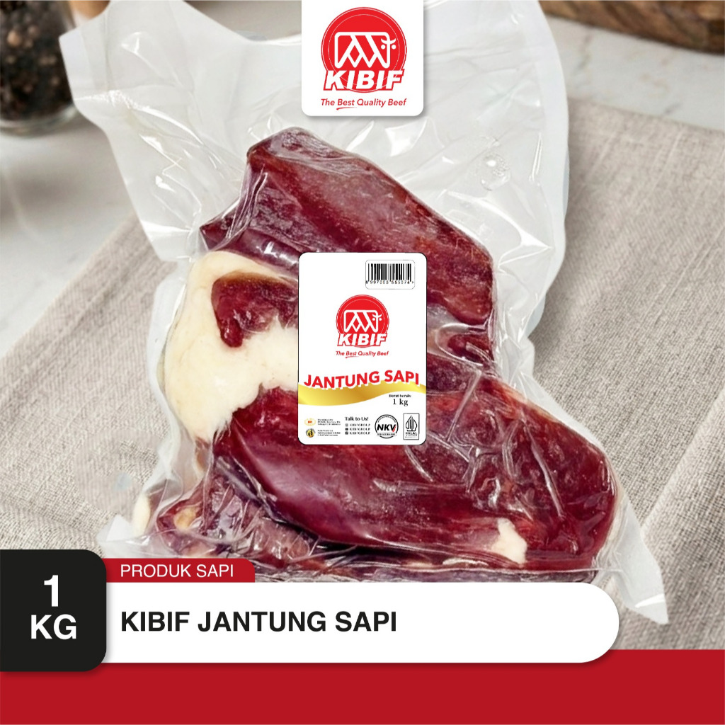 JANTUNG SAPI 1 KG