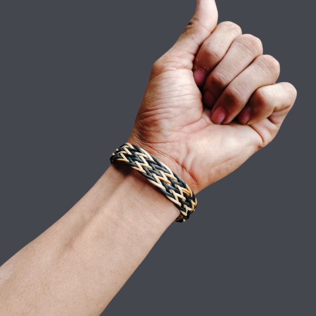 gelang rotan khas baduy