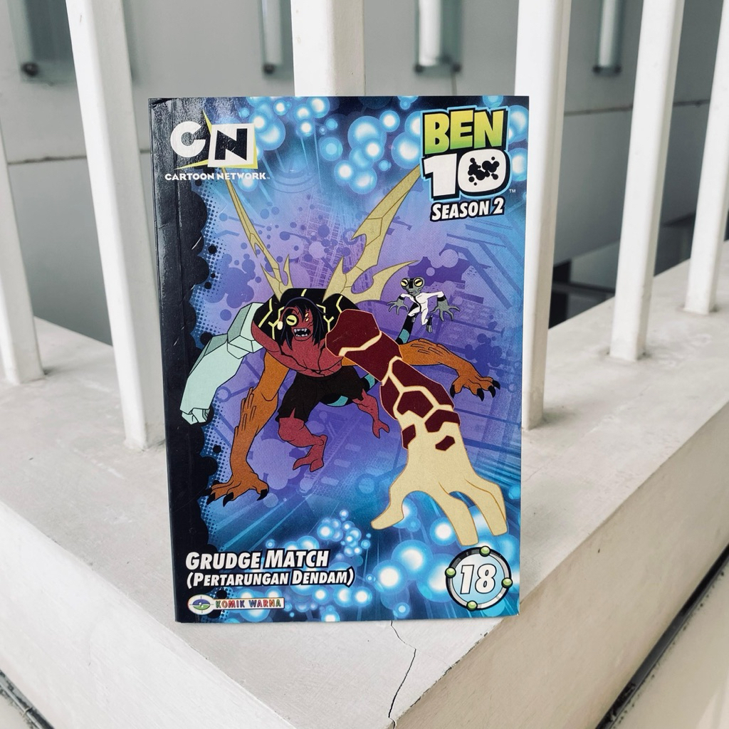 Komik Ben 10 Season 2 "Grudge Match Volume 18" - preloved