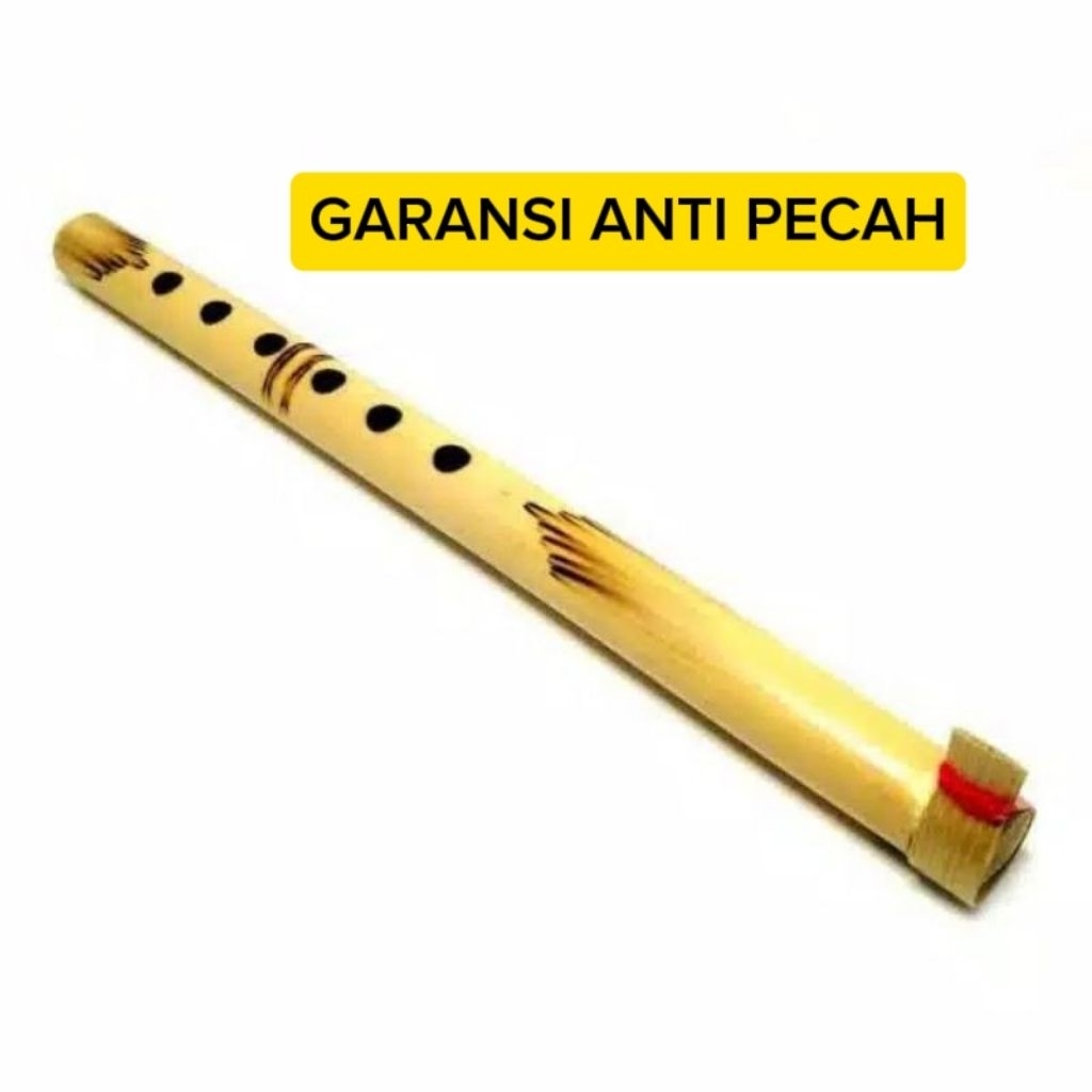 Suling sunda 6 lubang alat musik tradisional suling bambu seruling bambu halus suara merdu