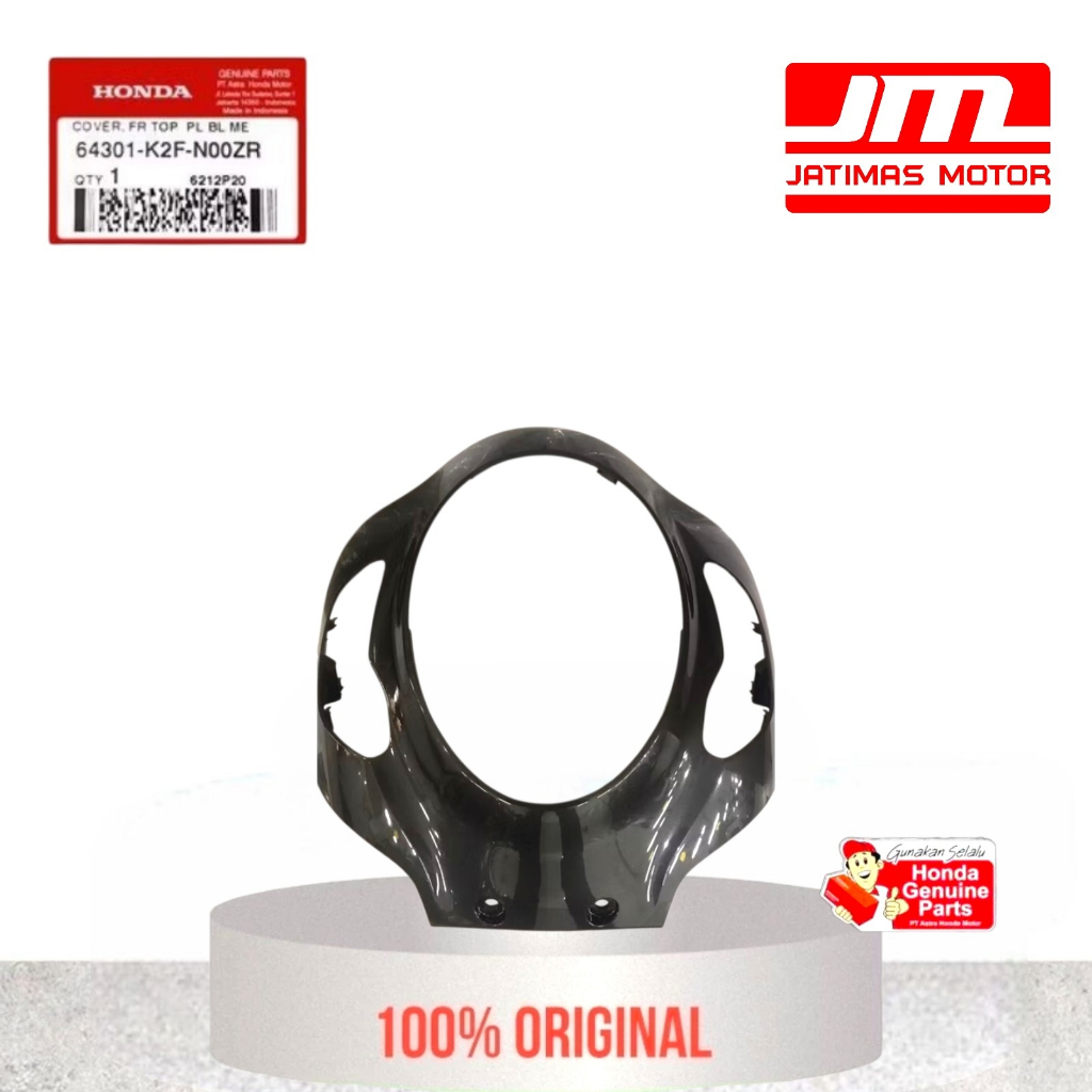64301-K2F-N00ZR Tameng lampu depan scoopy led esp K2F Hitam abu abu