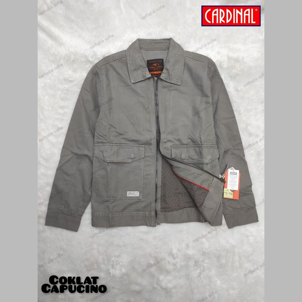 CARDINAL 100%ol ORIGINAL / JAKET KANVAS PRIA / JAKET CARDINAL / JAKET CARDINAL PRIA / JAKET CARDINAL