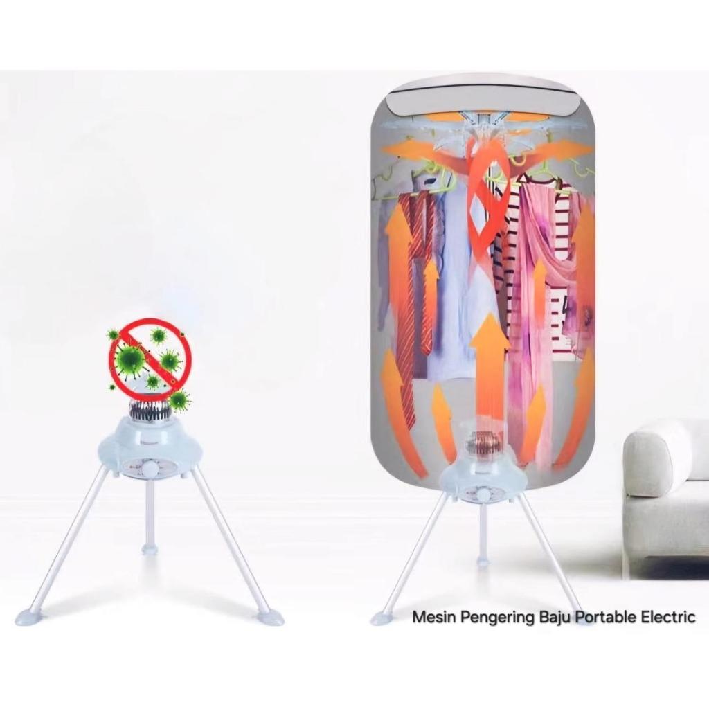 MESIN PENGERING DRYER PAKAIAN PORTABLE / PENGERING /DRYER INDOOR LAUNDRY