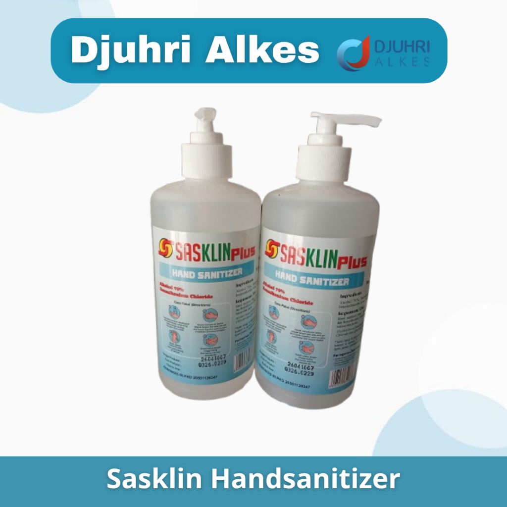 Sasklin Plus / Hand Sanitizer / 500 ML