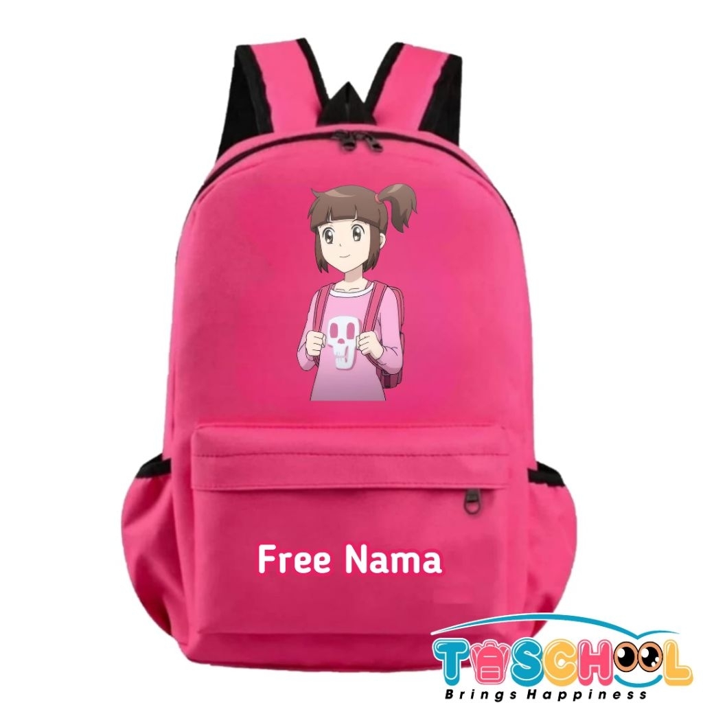 TAS RANSEL ANAK HARI KOO SHINBI HOUSE FREE NAMA