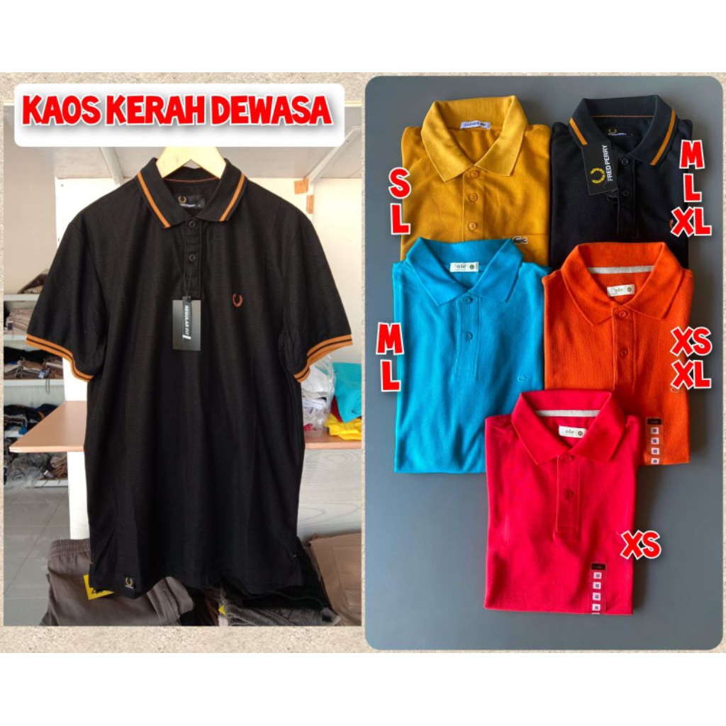 Kaos kerah Cole