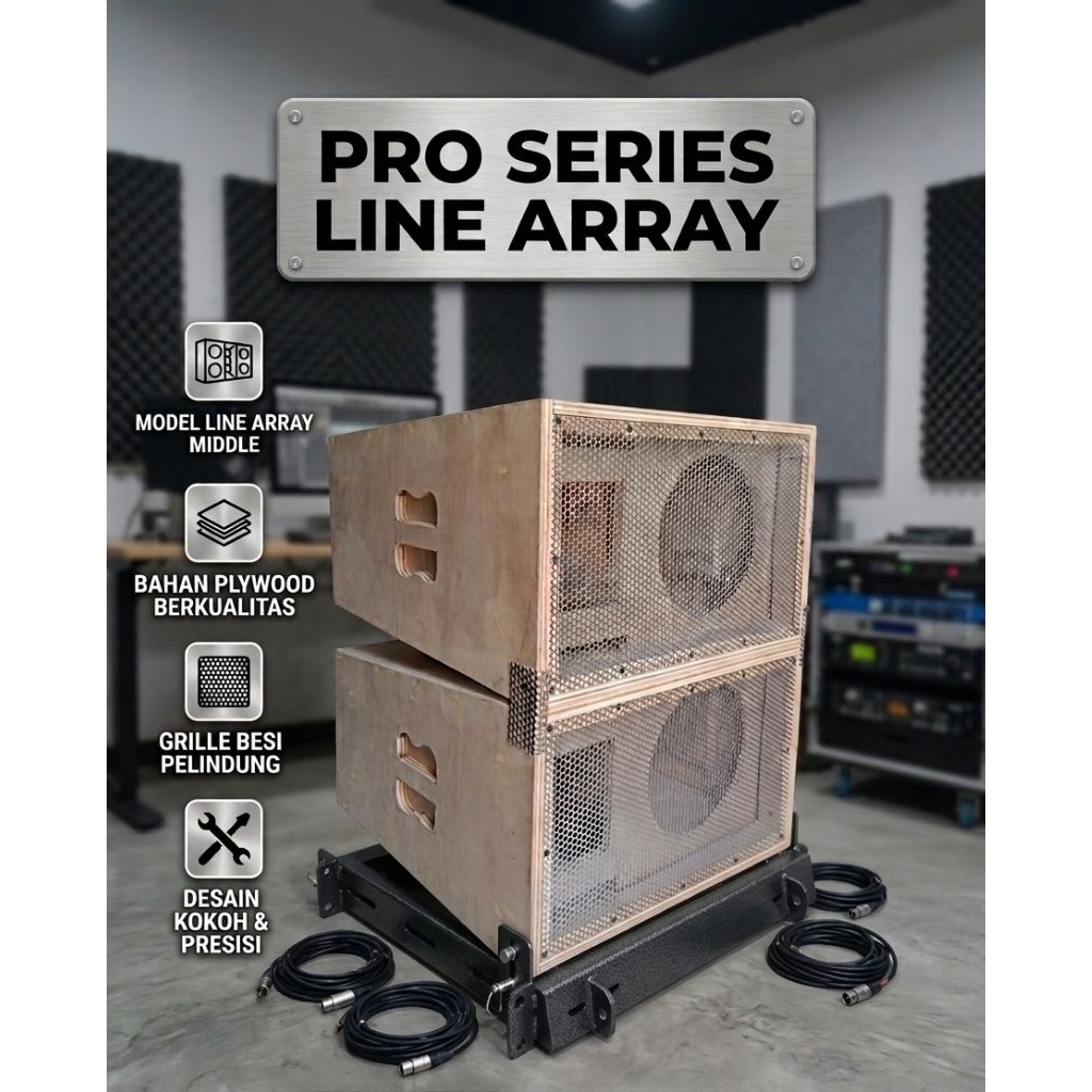 Box Speaker Middle Line Array 6 Inch 8 Inch 10 Inch