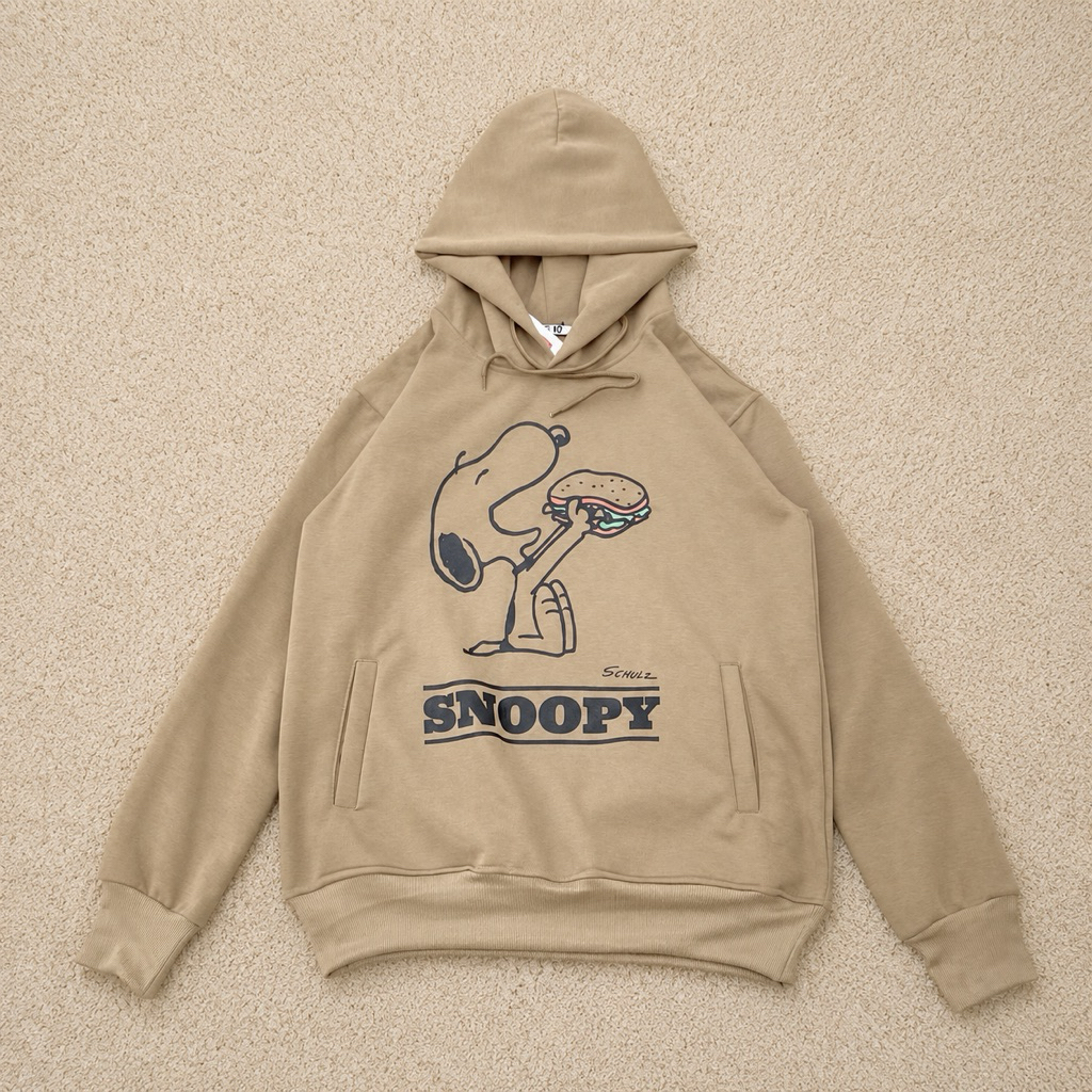 Hoodie Jacket Casual H*M Peanuts Vintage Premium Unisex