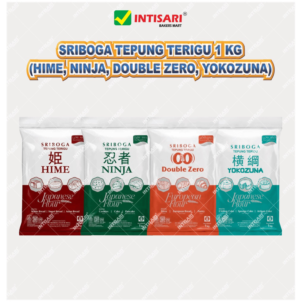 SRIBOGA TEPUNG TERIGU 1 KG