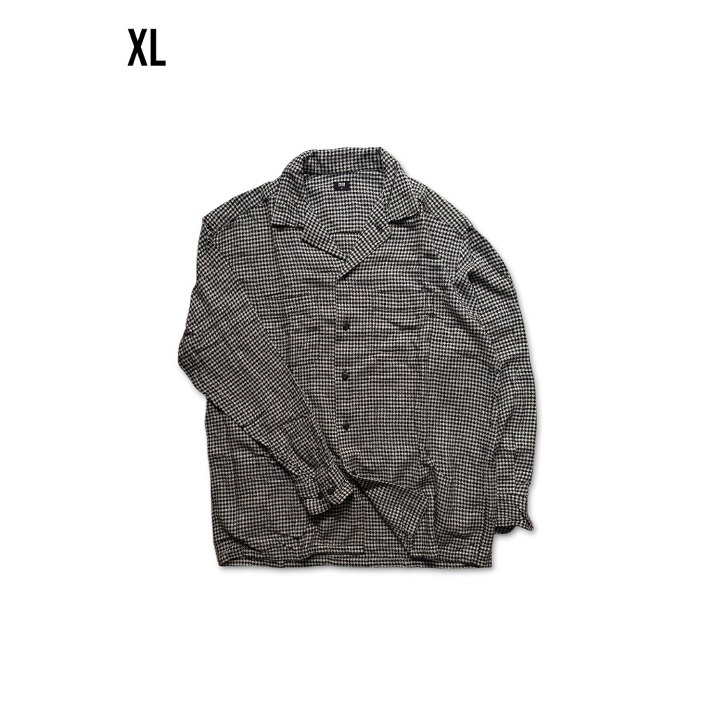 Kemeja Uniqlo Open Collar
