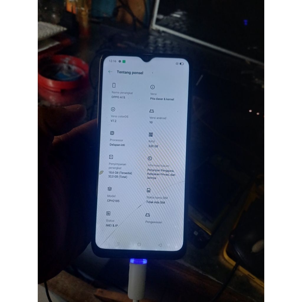 mesin oppo a15 normal