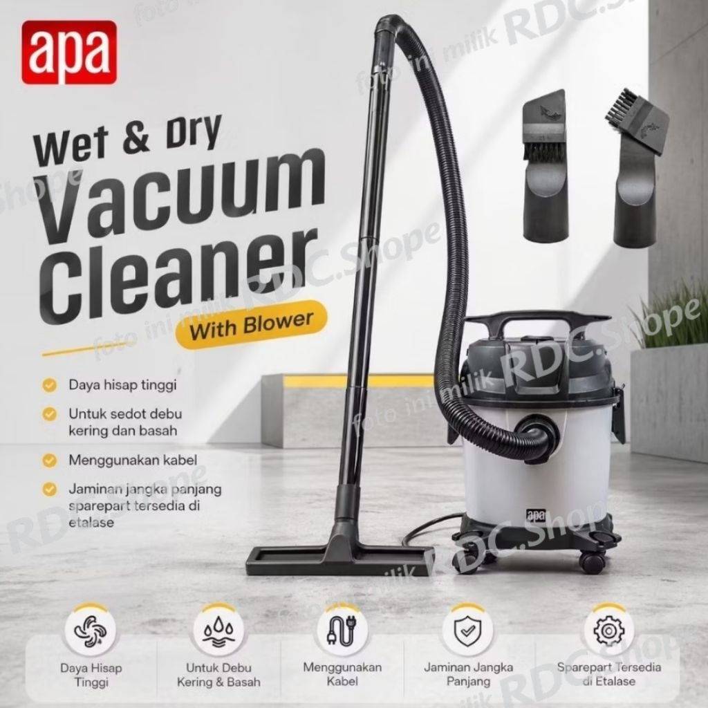 WET & DRY VACUUM CLEANER WITH BLOWER / VACUUM CLEANER