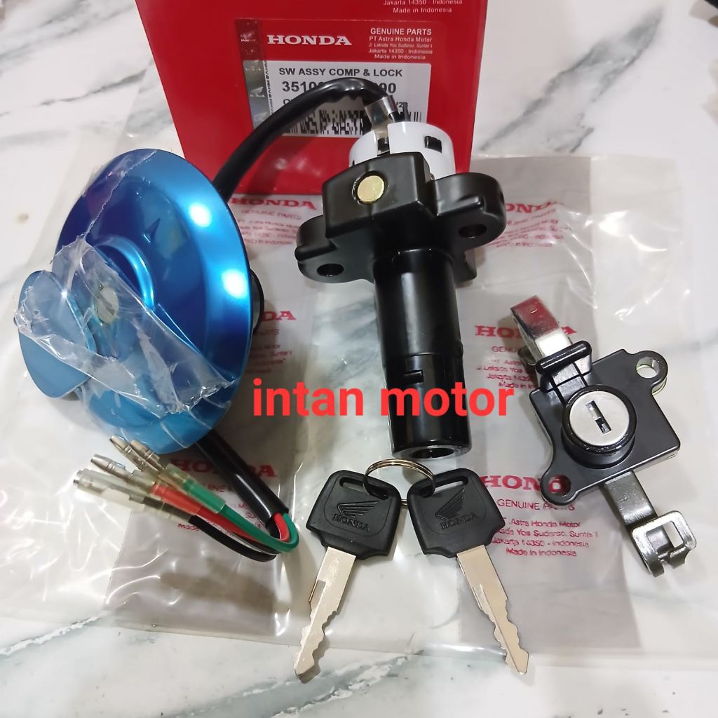 KUNCI KONTAK ASSY SET TIGER LAMA KUNCI KONTAK TIGER 2000 LAMA KCJ