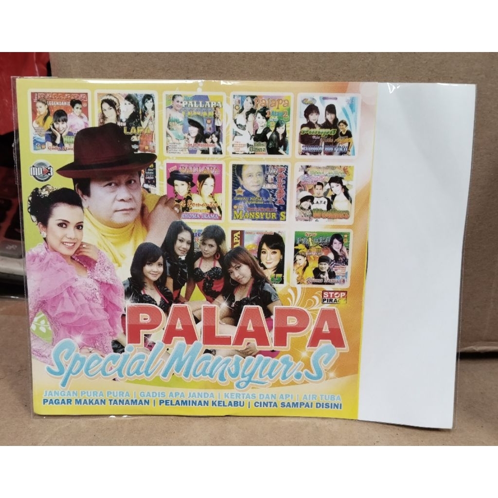 Kaset Mp3 lagu palapa spesial mansur