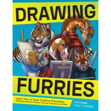 Book Drawing Furries: Learn How to Draw Creative Characters, Anthropomorphic Animals, Fantasy Furson