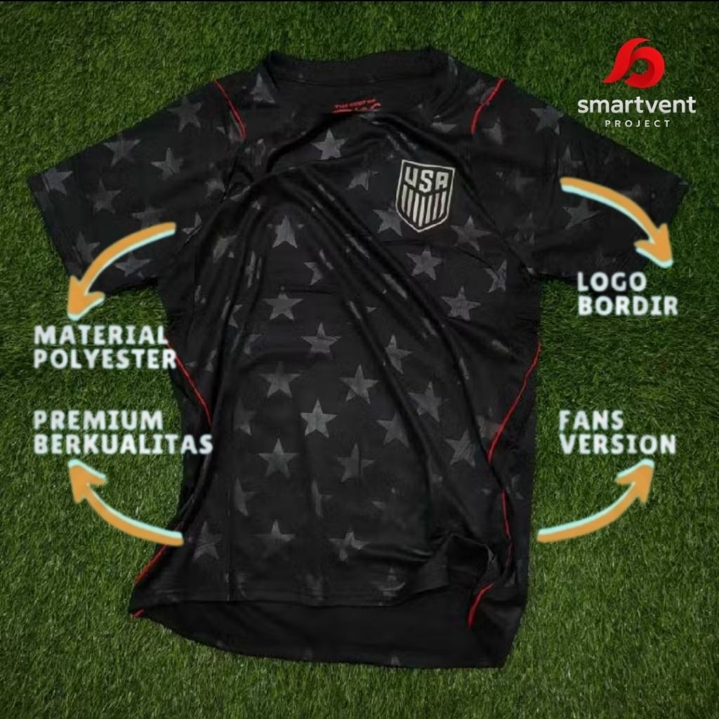 Jersey Bola USA Amerika Home PD 2026 Premium Berkualitas