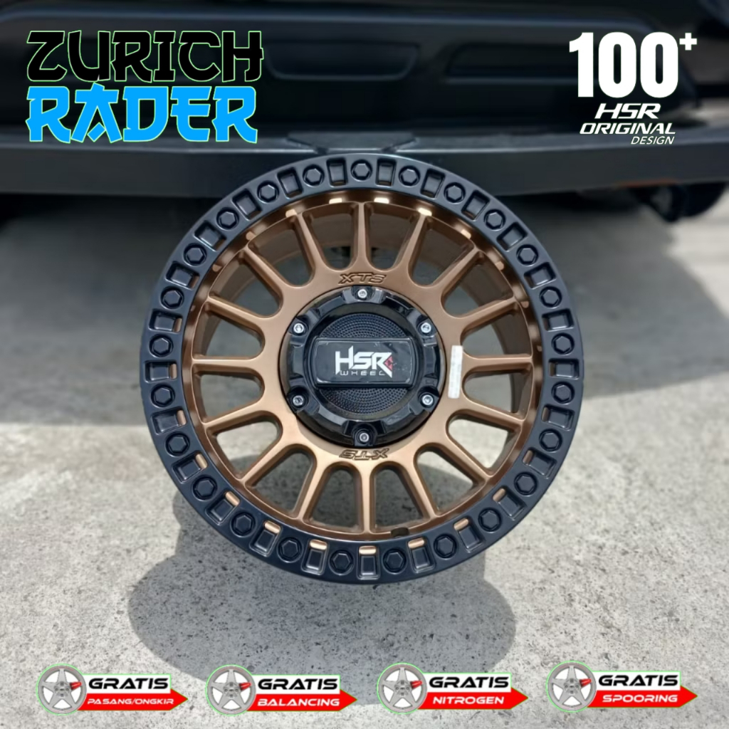 Velg Offroad Ring 14 Mobil Kijang, Granmax, Carry, Avanza, Futura - Velg Original HSR XTS05