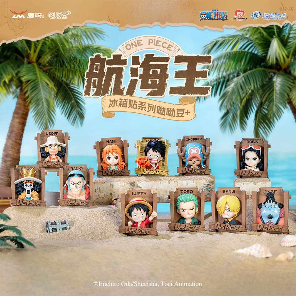 One Piece Magnet Kulkas Blind box
