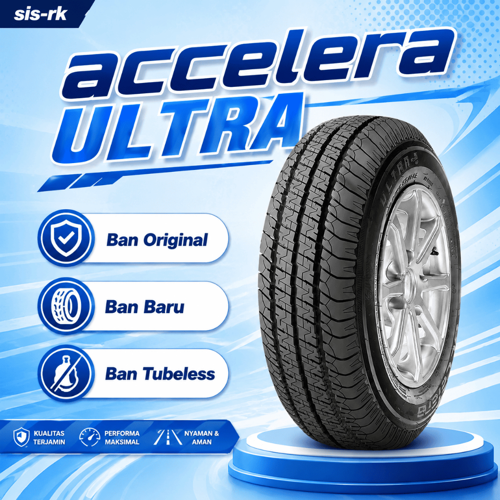 175 R13 - BAN MOBIL ACCELERA ULTRA 175 R13 - BAN MOBIL MUATAN GRAND MAX MBG , CARRY, L300