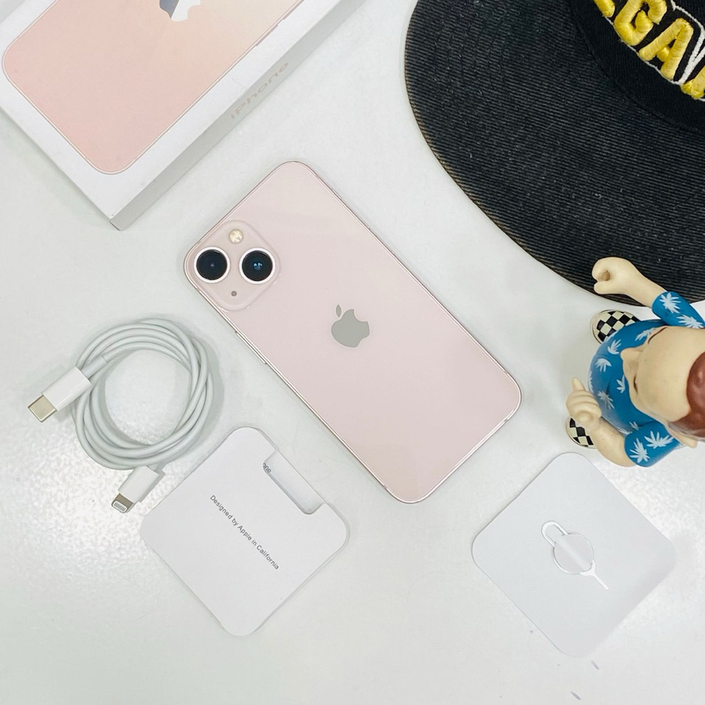 SECOND IPHONE 13 MINI 256 GB PINK GARANSI RESMI INDONESIA