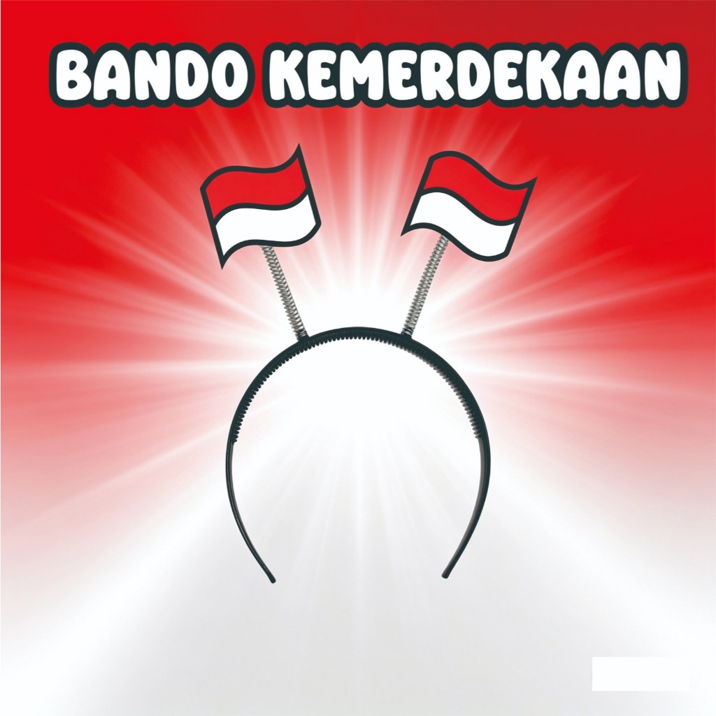 Bando Merah Putih / Bando Karnaval Merah Putih / Bando 17 Agustus Merah Putih