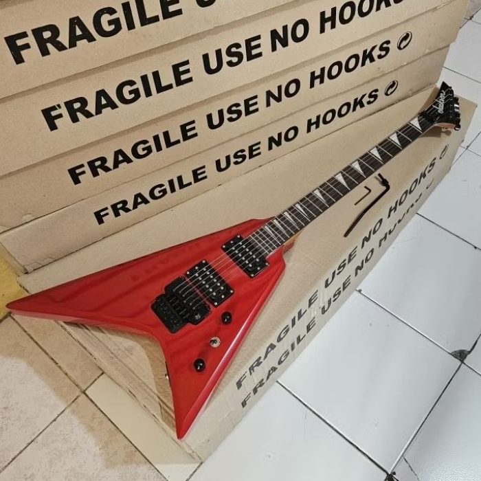 Gitar elektrik jackson V rr new
