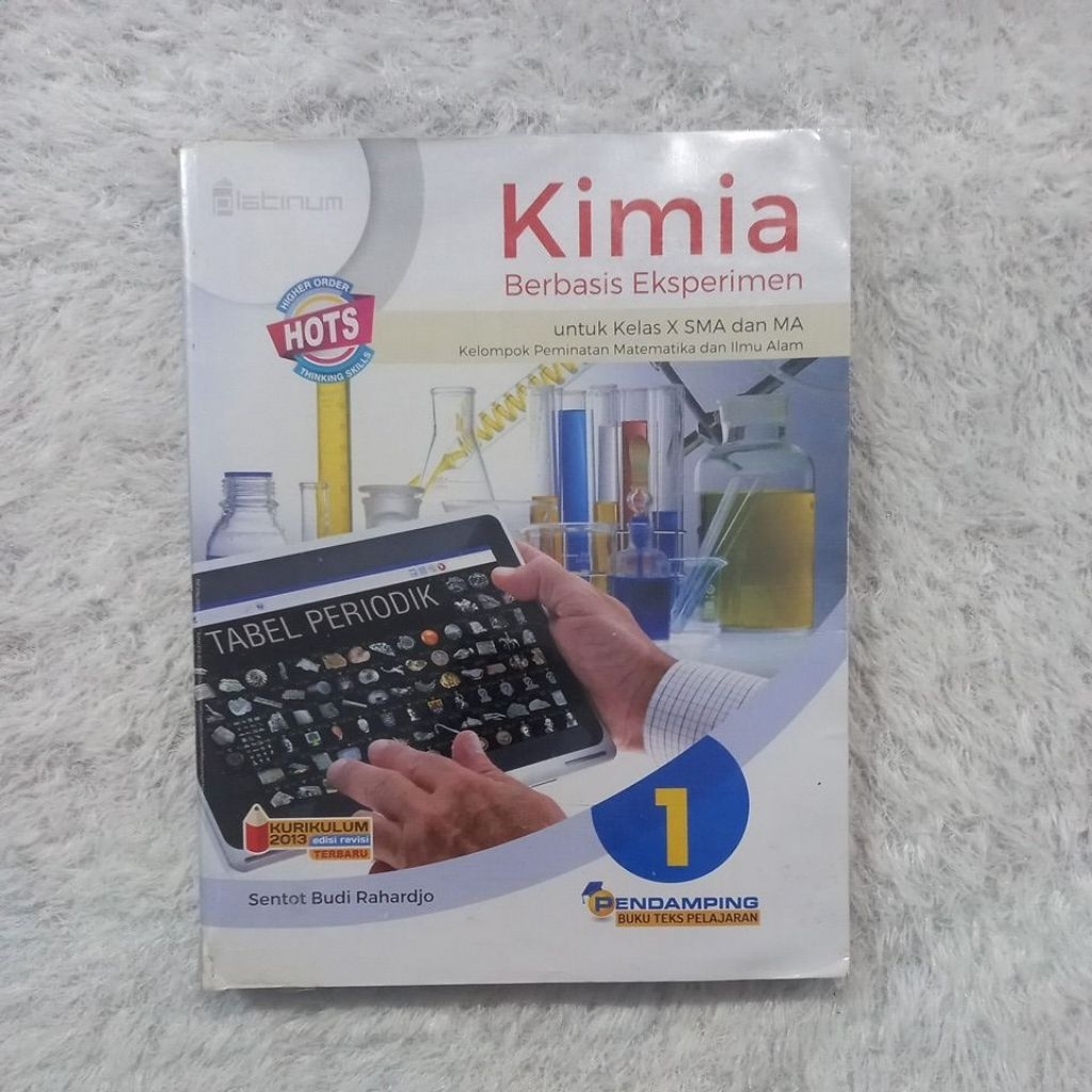 Buku Kimia SMA Kelas 10 - Kurikulum 2013 Edisi Revisi - Penerbit Platinum - Buku Original