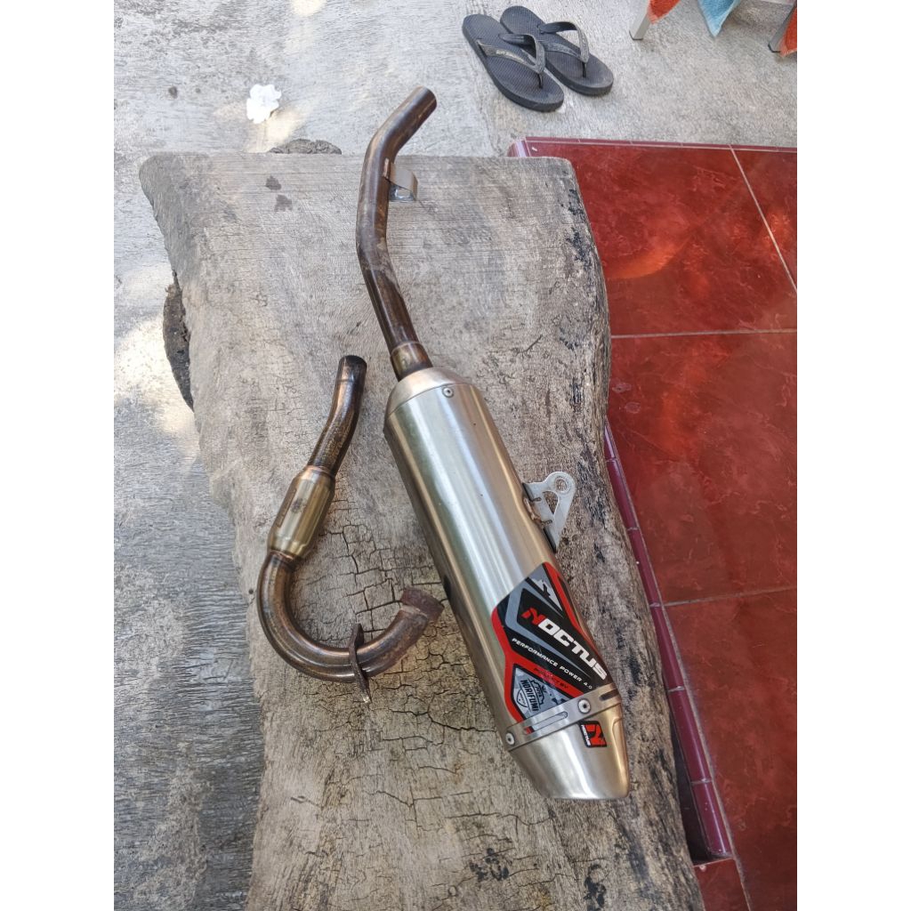 Knalpot KLX Noctus T3 Dtracker DT norifumi Noctus T3 original seken mulus