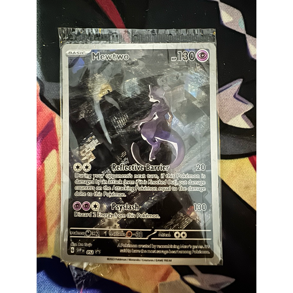 Mewtwo 052 Scarlet Violet Promo Card UPC 151