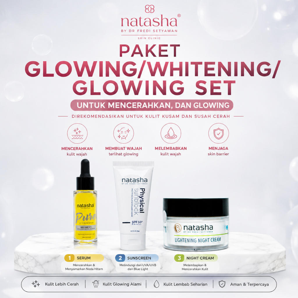 NATASHA SKINCARE PAKET GLOWING / GLOWING SET