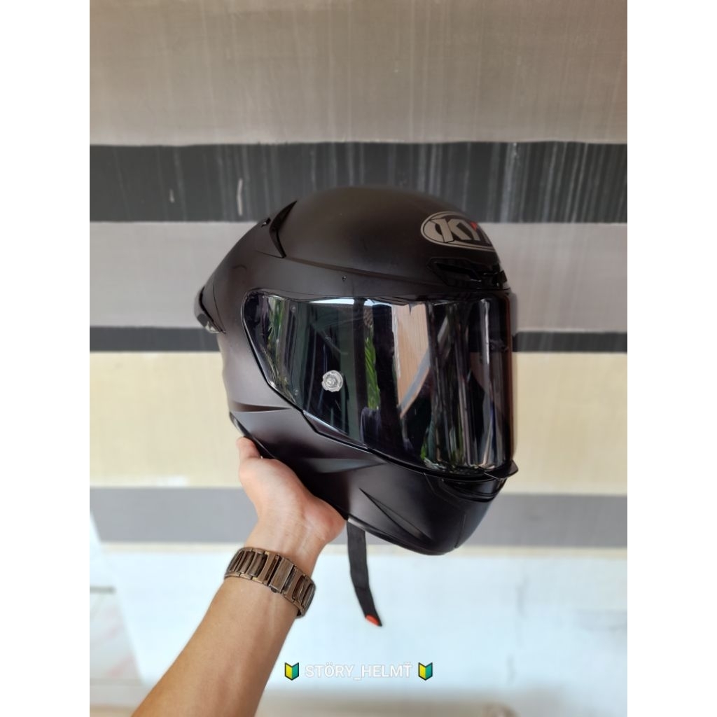 KYT TT-Course Black Doff