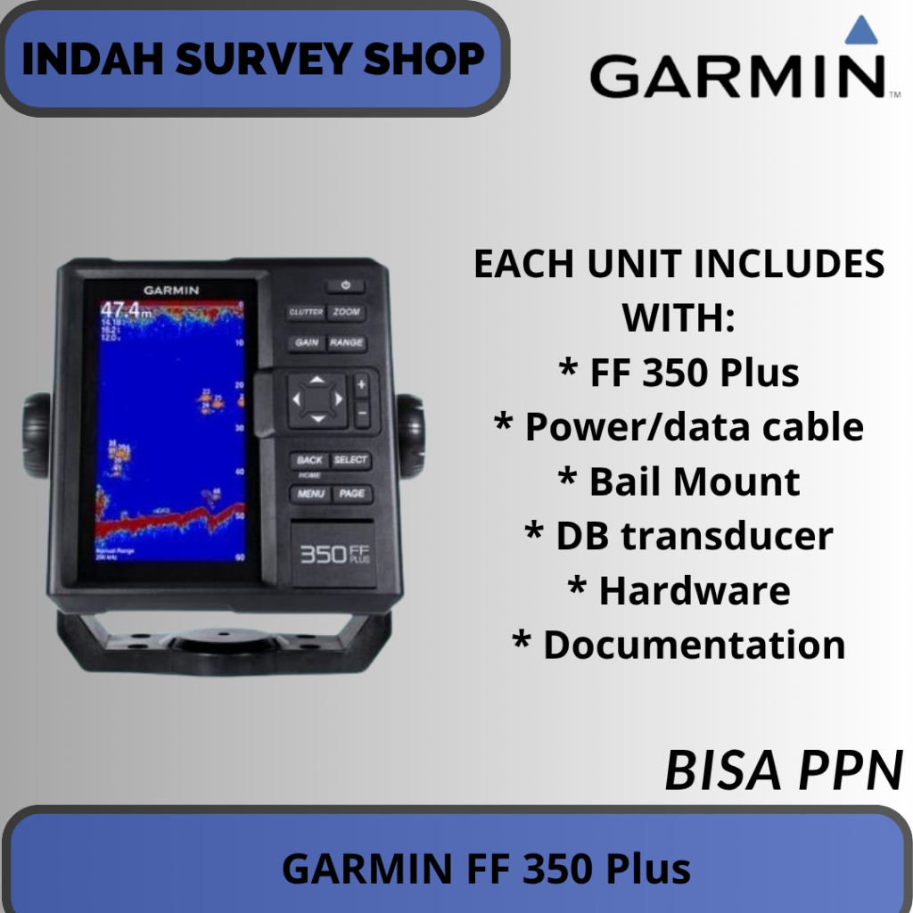 Garmin Fishfinder 350 Plus Original 100%