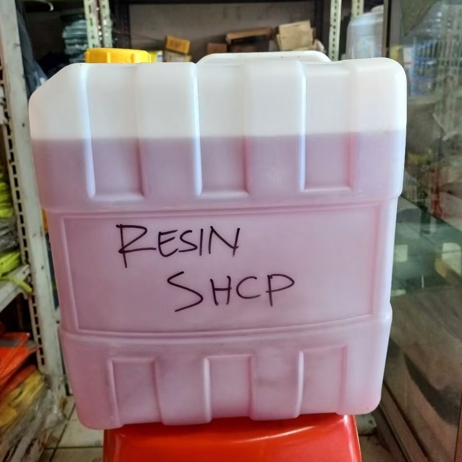 Resin Merah WNC SHCP 20 Kg Tanpa Katalis