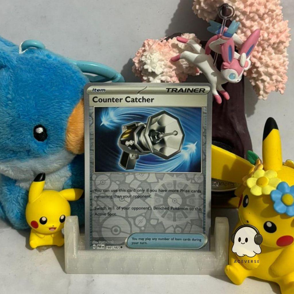Item Trainer Counter Catcher 160/182 - PAR EN Kartu Pokemon Pokeball Holo Inggris (English)