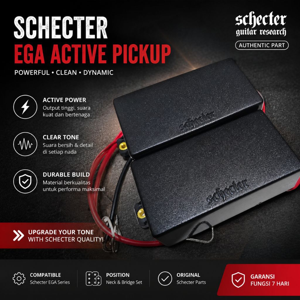 pickup gitar elektrik schecter EGa aktif original