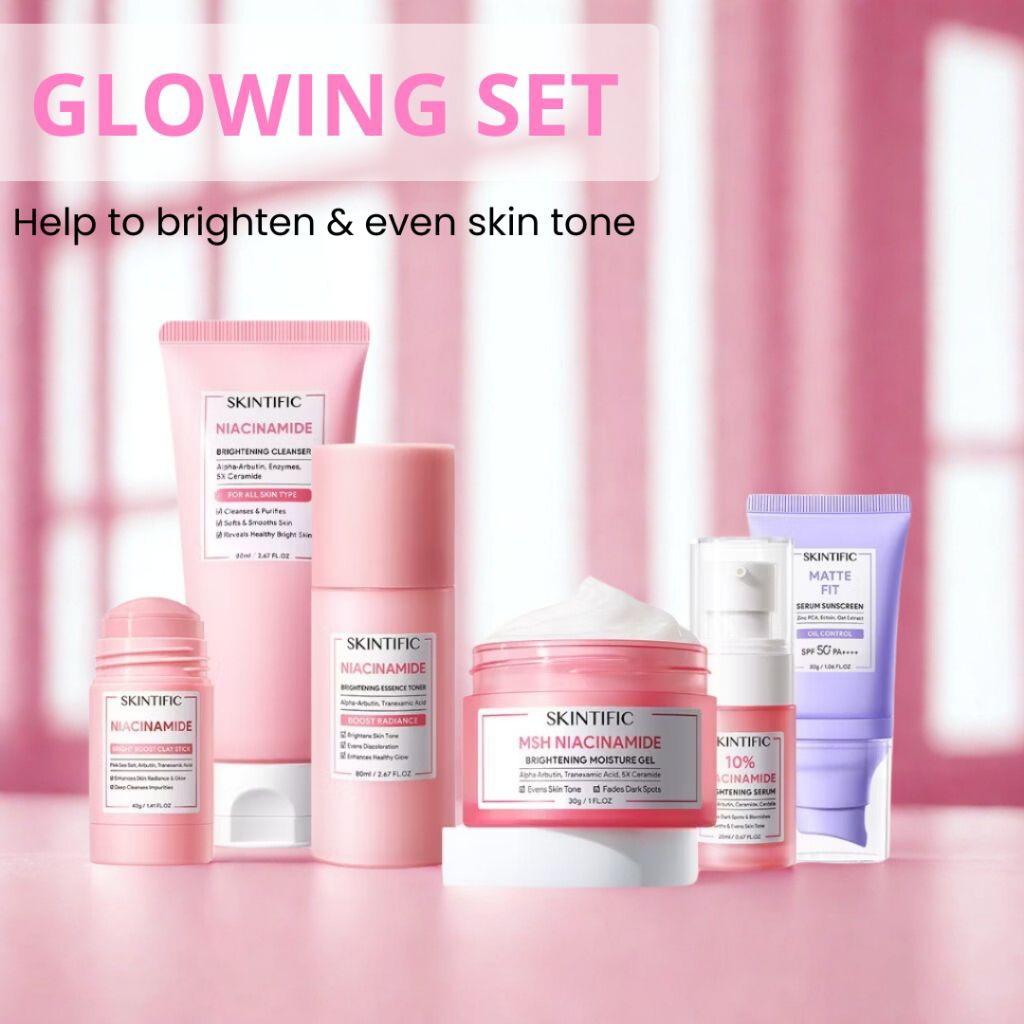 PAKET LENGKAP SKINTIFIC ISI 6 PCS 4 VARIAN