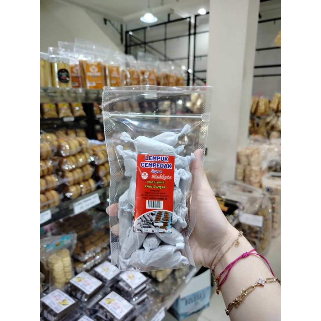 Lempuk cempedak khas Bangka cap Mahkota, 220gr & 450gr