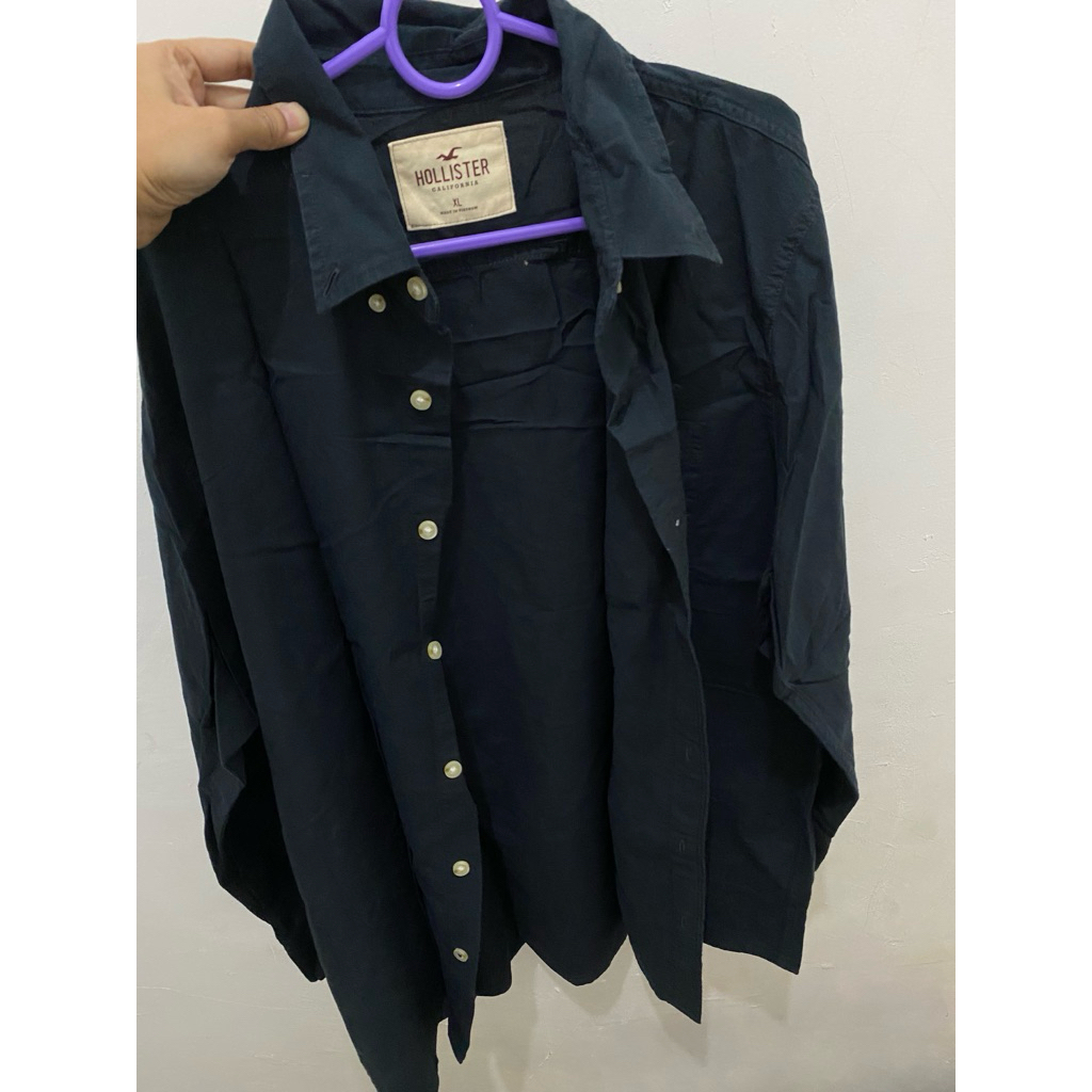 kemeja hollister