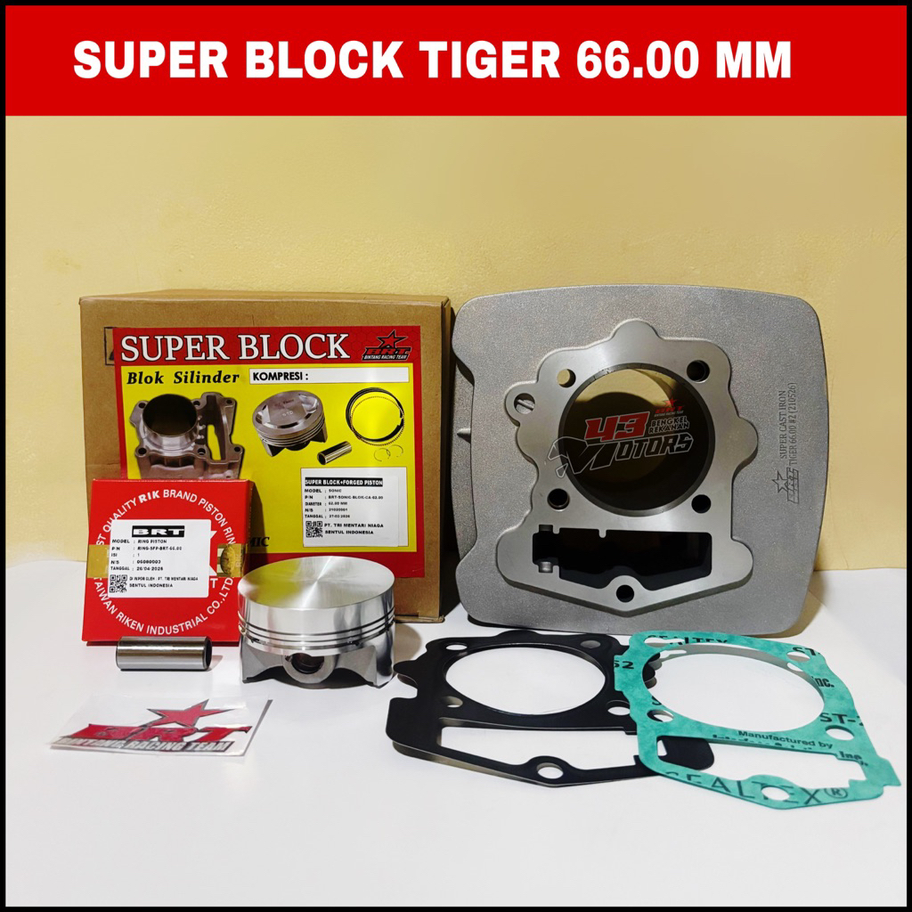 SUPER BLOCK BRT | TIGER | 66.00 MM | ORIGINAL BRT