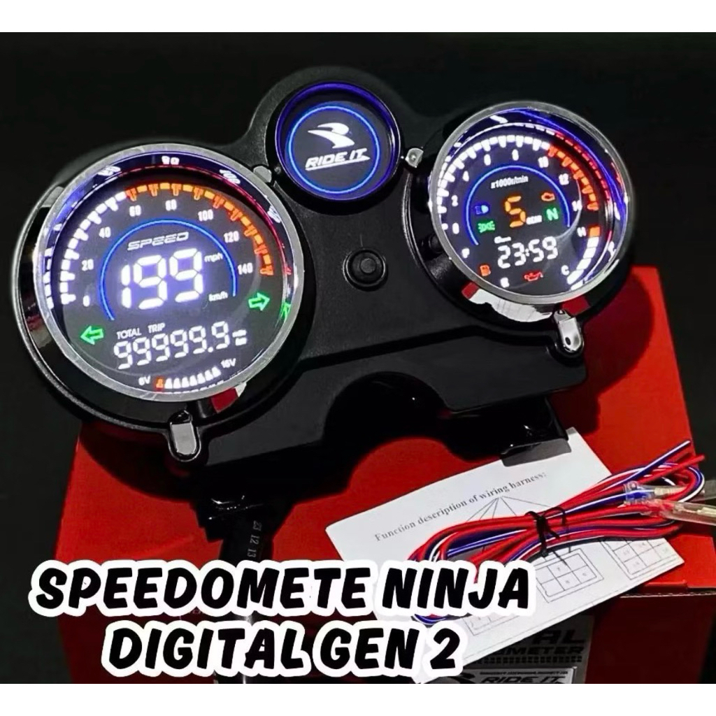 spedometer speedometer digital RIDE IT gen 2 Ninja ss