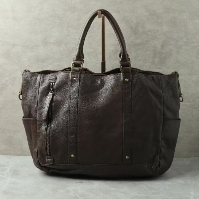 ALS-247 Daad Shoulder Bag Tas Bahu Kulit Asli Besar