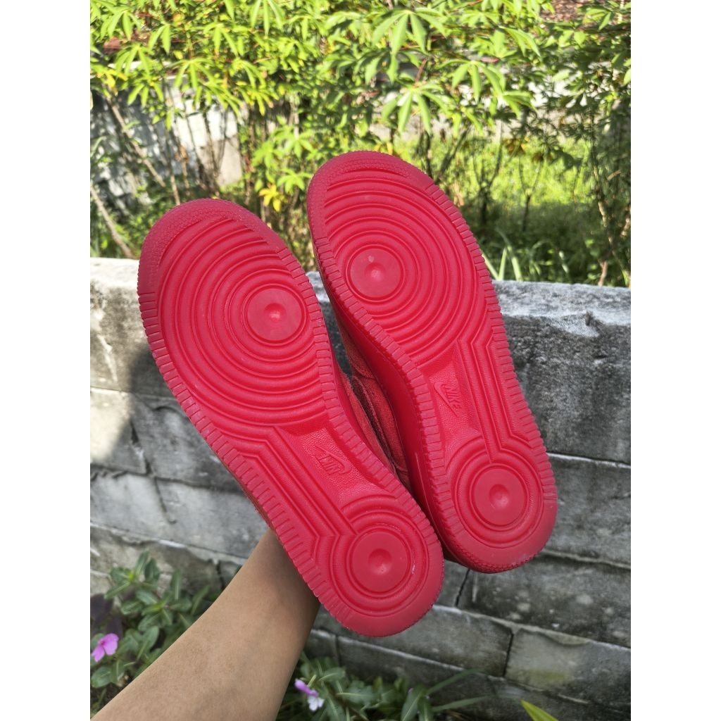 Nike Air Force 1 Red Suede