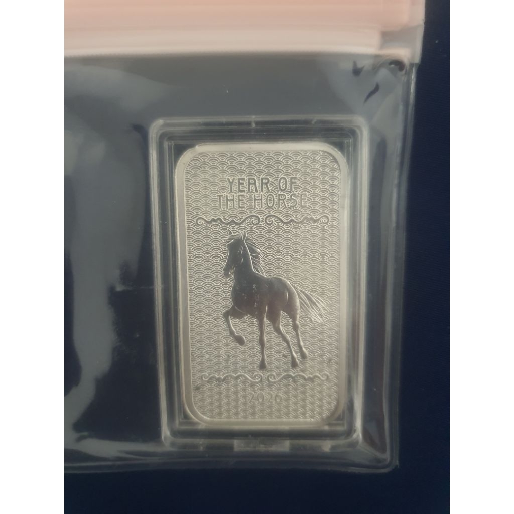 perak batangan Perth mint 1 Oz (31 gram)