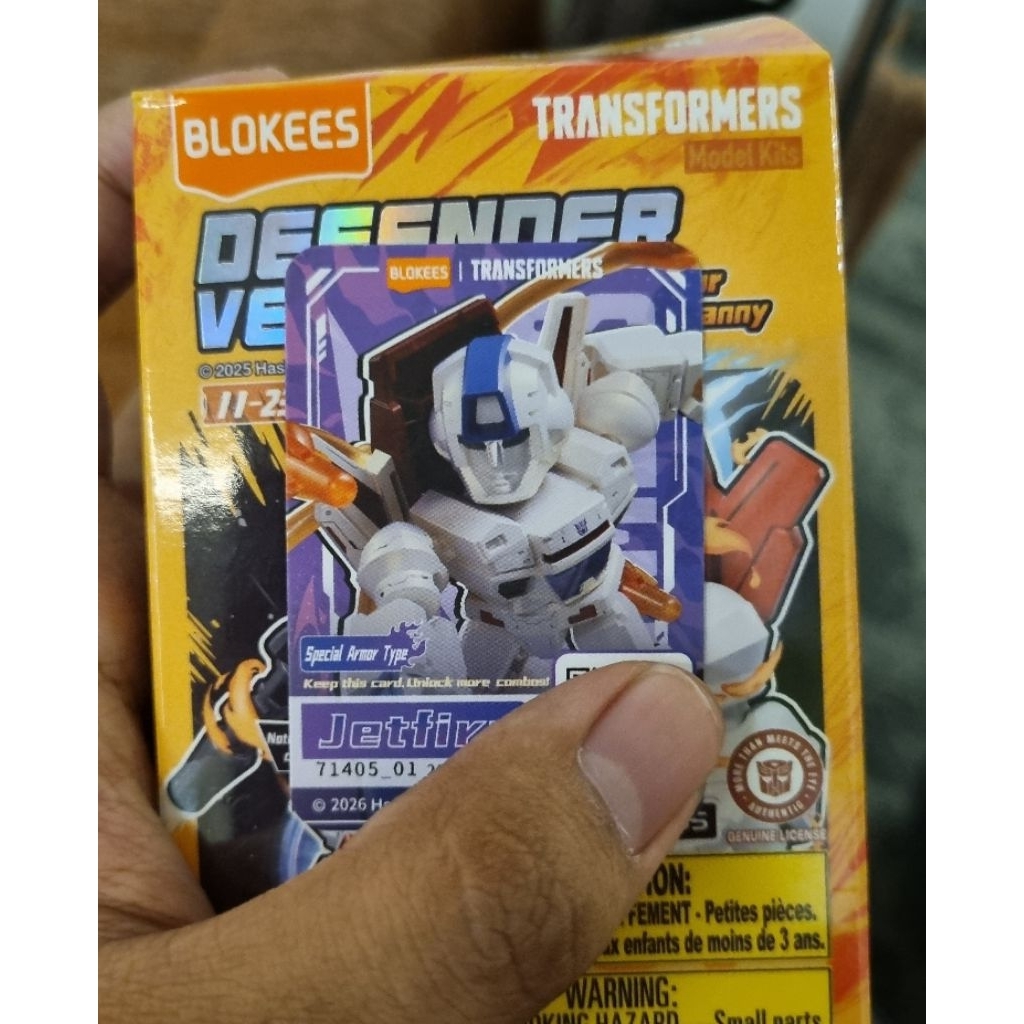 Super Secret Jetfire Blokees
