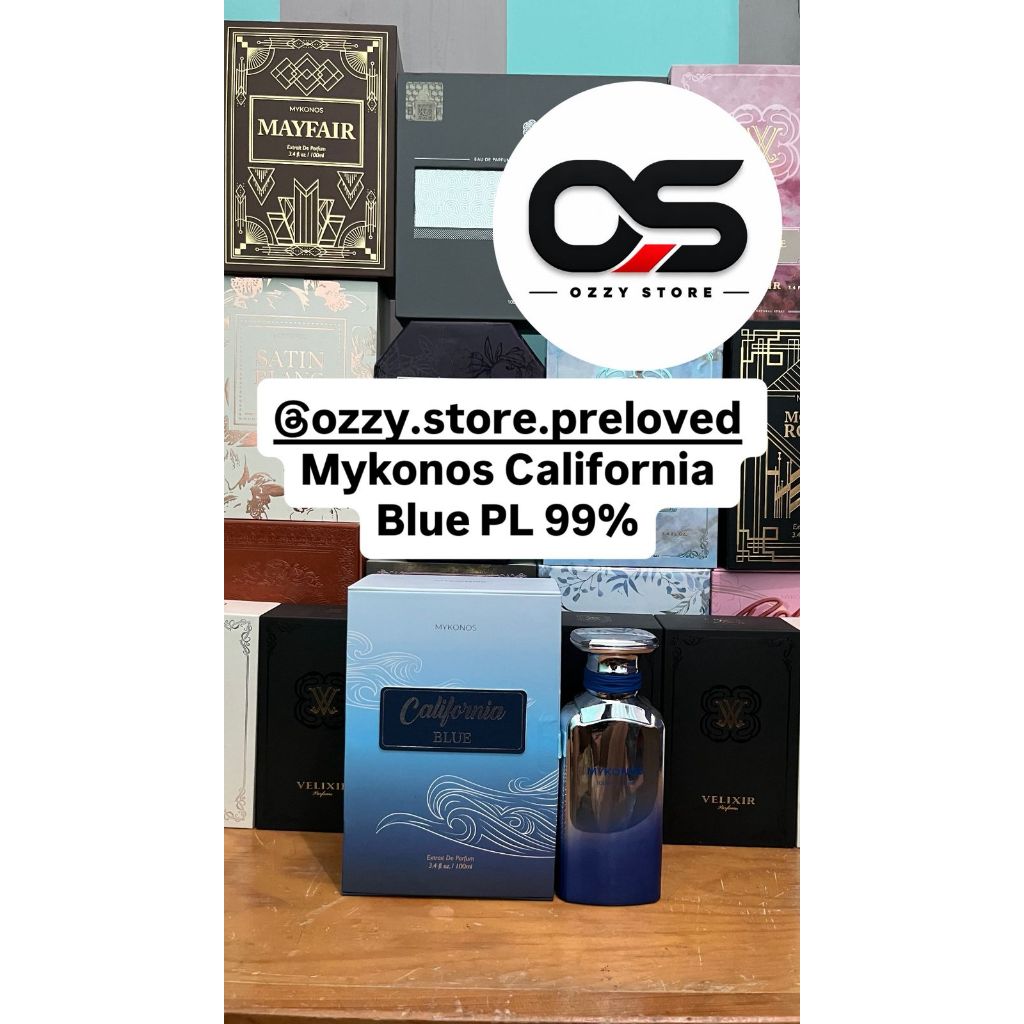[PRELOVED] Mykonos California Blue 99%