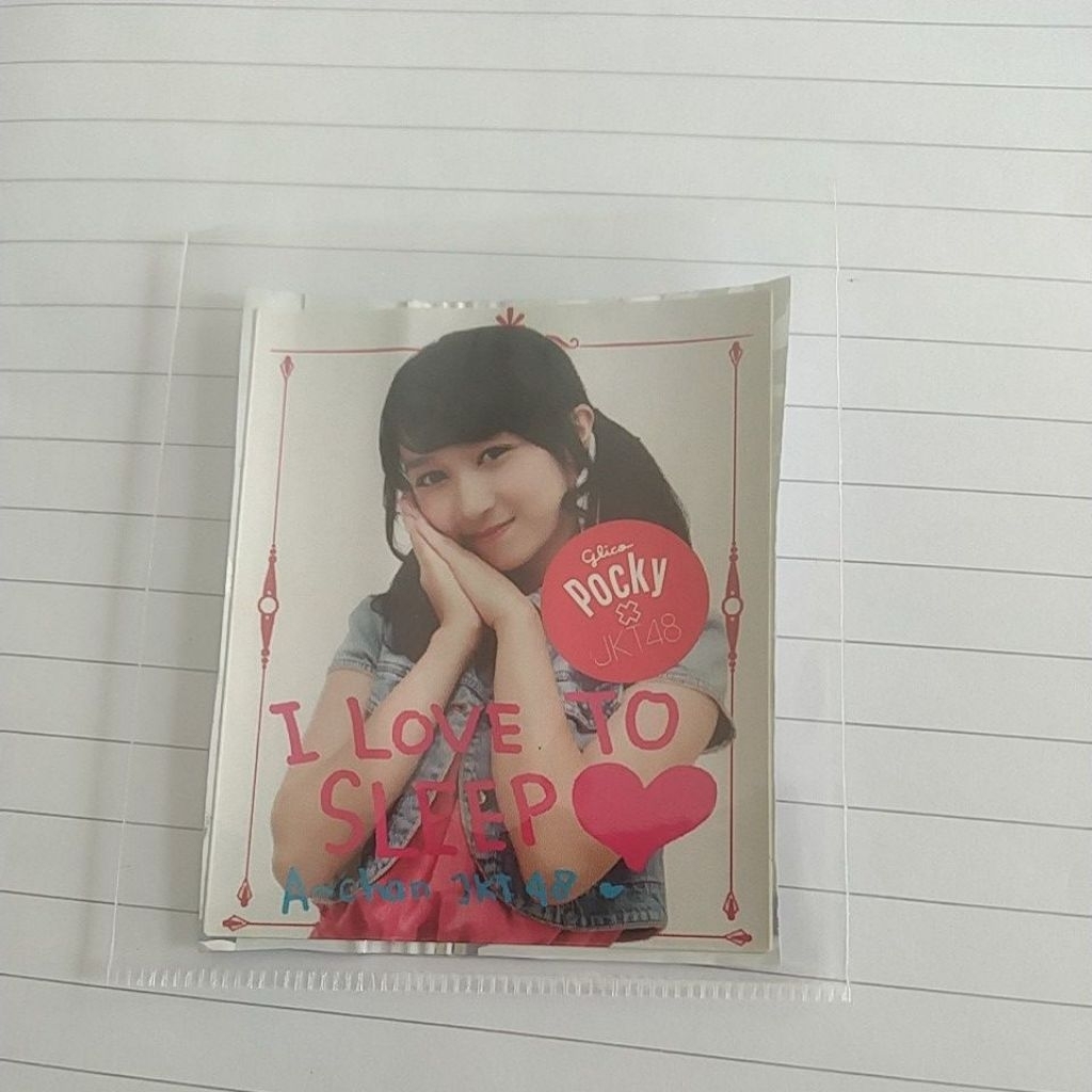 STIKER POCKY X JKT48 EDISI SEKITAR 2015 AYANA