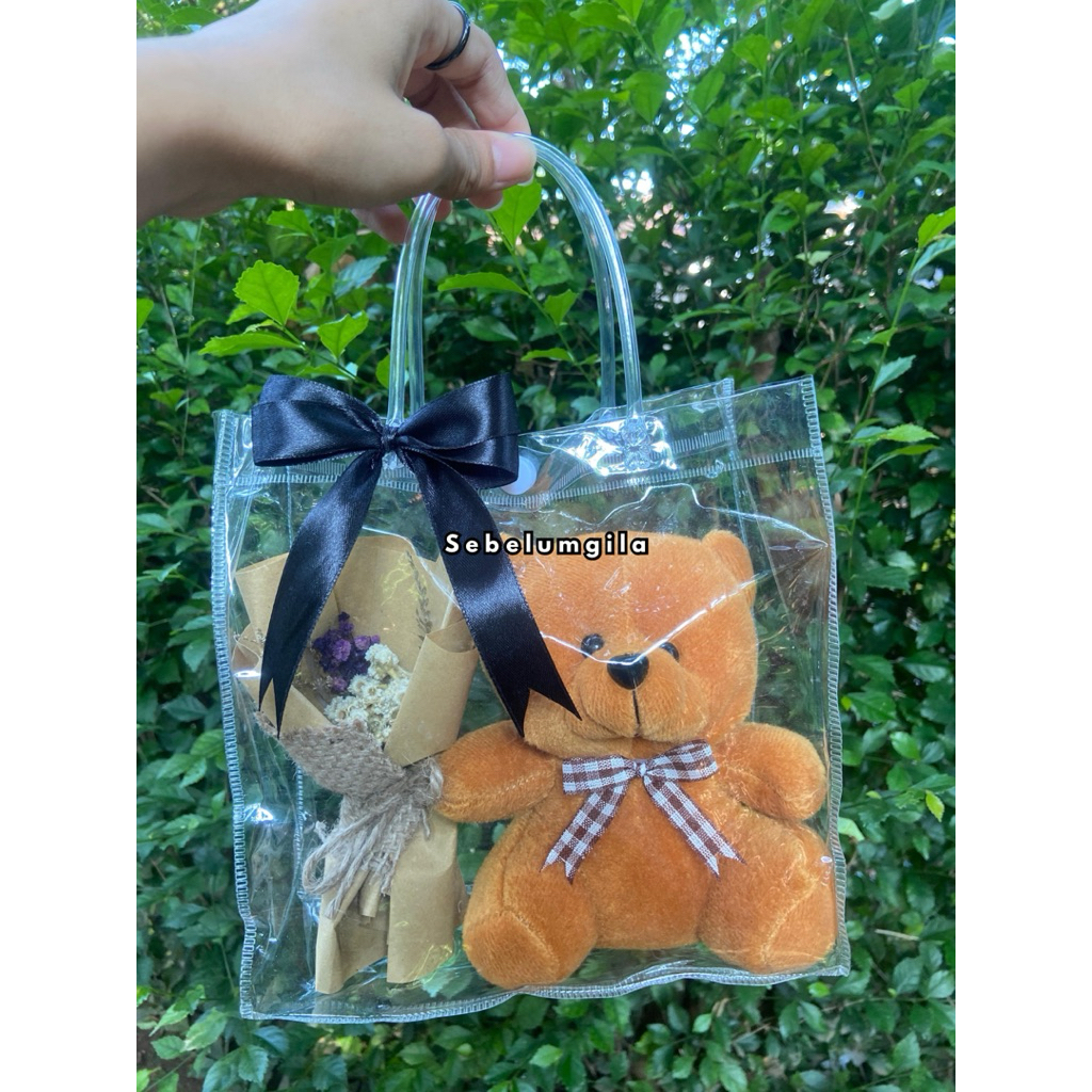 hampers wisuda gift bag gift bear perpisahan simple