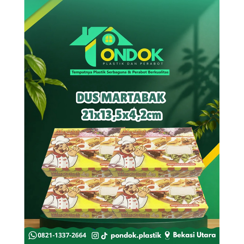 Dus Martabak 21x13,5x4,2cm